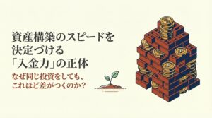 資産構築のスピードを決定づける「入金力」の正体（資産を築く人の考え方vol.8）